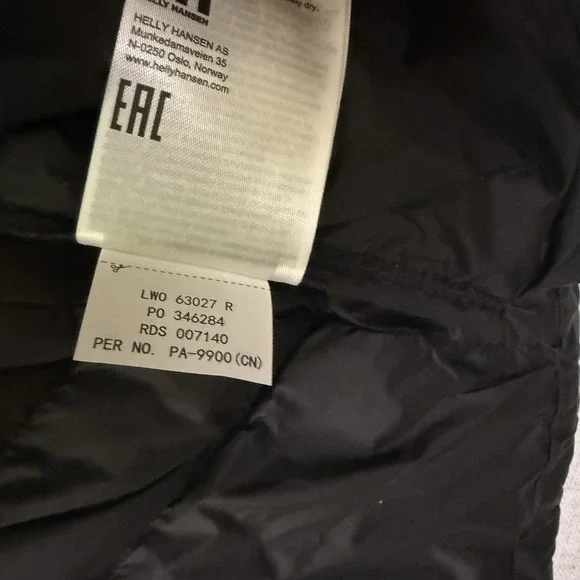 Helly Hansen Verglas Down Jacket Women's L Hooded Hybrid 700-Fill - Picture 16 of 16